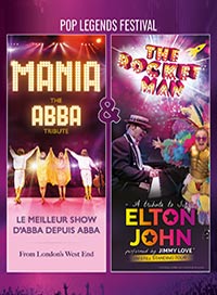 The rocketman & abba mania