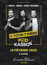 Pod kassos - le plateau d'humour