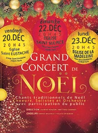 Grand concert de chants traditionnels