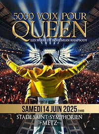 5000 voix pour queen
