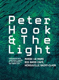Peter hook and the light