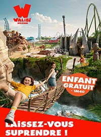 Walibi belgium - offre enfant gratuit