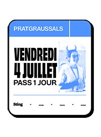 Pass 1 jour pratgraussals - vendredi