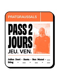 Pass 2 j pratgraussals - jeudi/vendredi