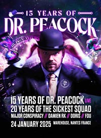 Rave in da club x 15 years of dr peacock