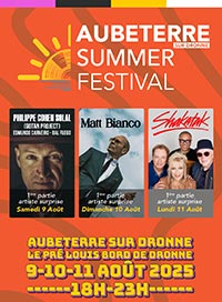 Aubeterre summer festival - 2j dim/lun