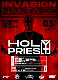 Nantes rave techno x invasion nantaise