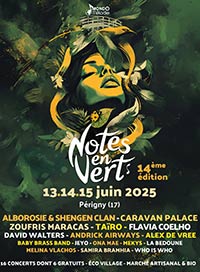 Notes en vert 2025 - 1 jour