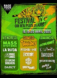 Festival on n'a plus 20 ans ix - 1 jour