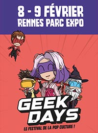 Geek days rennes - pass 2 jours