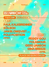 Brunch electronik bordeaux - 2 jours