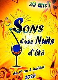 Sons d'une nuits d'ete 2025 - 5 jours