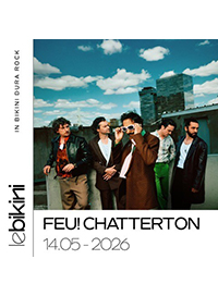 affiche spectacle Feu! chatterton