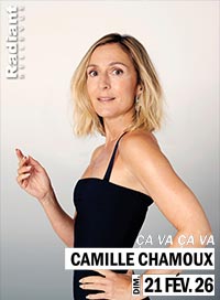 affiche spectacle Camille chamoux