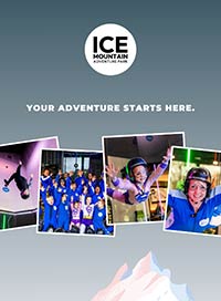 Ice mountain - indoor skydiving