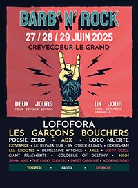 Barb'n'rock festival - pass 2 jours