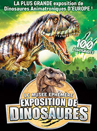 Le musee ephemere des dinosaures
