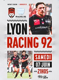 Lou rugby / racing 92