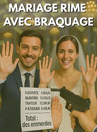 Mariage rime avec braquage