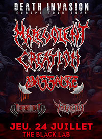 Malevolent creation + massacre