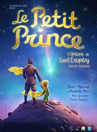 affiche spectacle Le petit prince de saint-exupery