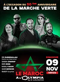 Le maroc a l'olympia