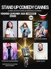 Stand up comedy club cannes