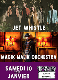 Jet whistle et magic malik orchestra