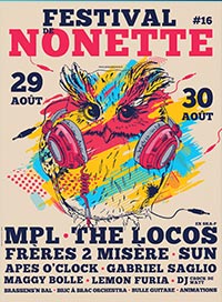 Festival de nonette - pass 2 jours