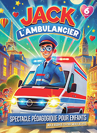 affiche spectacle Jack l'ambulancier