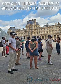 Realite virtuelle : le louvre