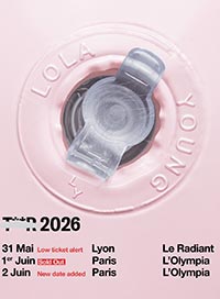 affiche spectacle Lola young