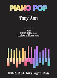 Piano pop starring tony ann