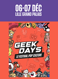 Geek days lille winter - pass 2 jours