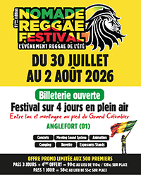 Nomade reggae festival - 1 jour