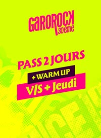 Festival garorock 2026 - 2j vs+warm up
