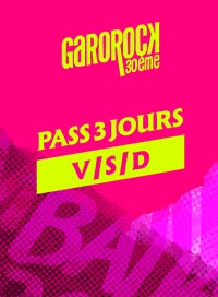 Festival garorock 2026 - 3j vend/sam/dim