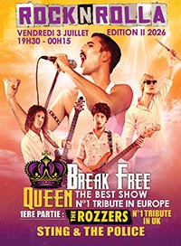 Queen & the police & sting