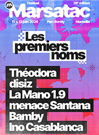 Festival marsatac - pass 2 jours