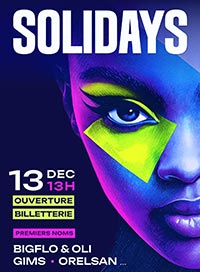 Solidays 2026 - pass 3 jours 159€