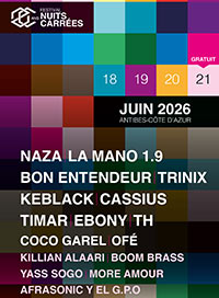 Festival nuits carrees - pass 3 jours