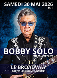 Bobby solo en concert live