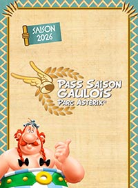 Parc asterix - pass saison gaulois