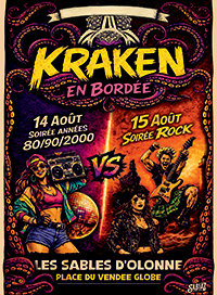 Kraken en bordee - pass 2 jours