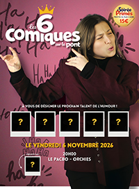 Les 6 comiques sur le pont #14