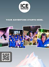 Ice mountain - indoor skydiving