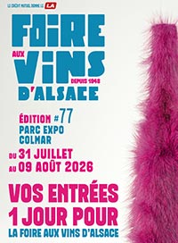 77ème foire aux vins d’alsace