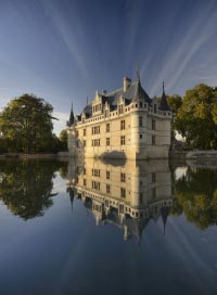 Chateau d'azay-le-rideau - basse saison