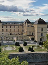 Visite du château de lumières