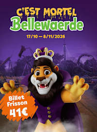 Bellewaerde park - billet frisson